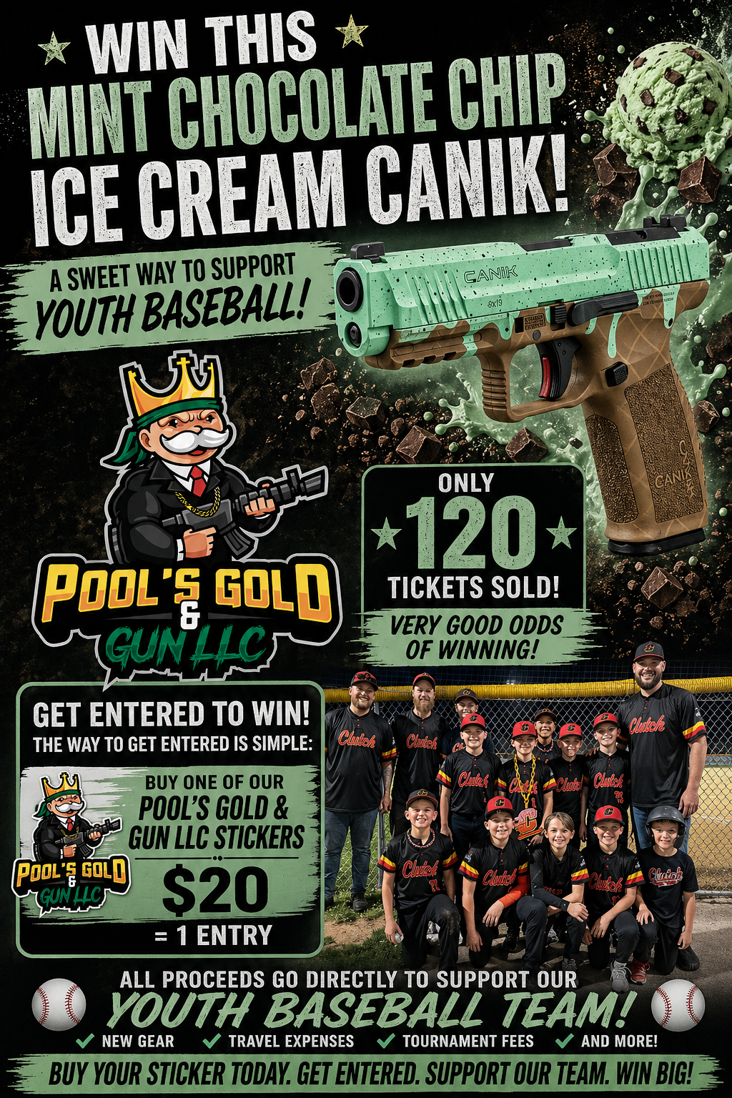 Mint Chocolate Chip Canik Giveaway !!!!